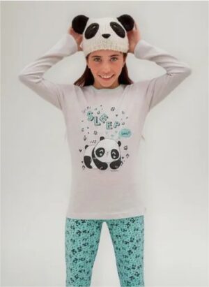 Pijama Invierno Nena Pandas